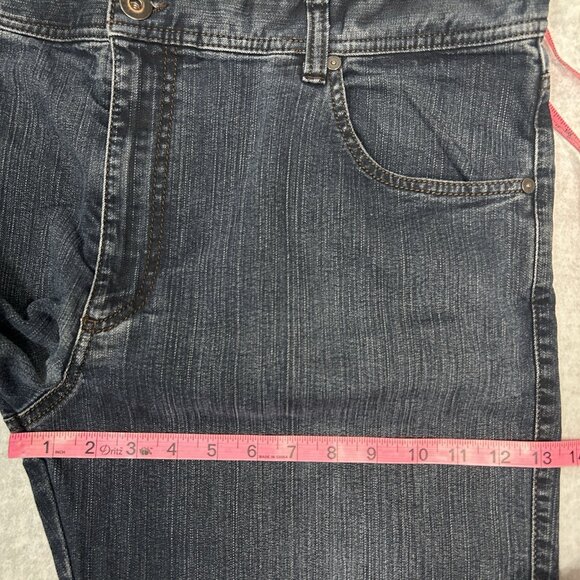 ALBERTO Jeans Mens 40x29.5 Mid Rise Modern Fit T400 Stone Denim Detail Blue - Picture 10 of 13